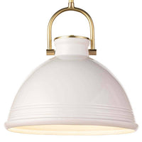 Regina Andrew - 16-1219WT - One Light Pendant - Eloise - White