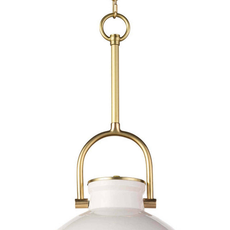 Regina Andrew - 16-1219WT - One Light Pendant - Eloise - White