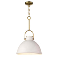 Regina Andrew - 16-1219WT - One Light Pendant - Eloise - White