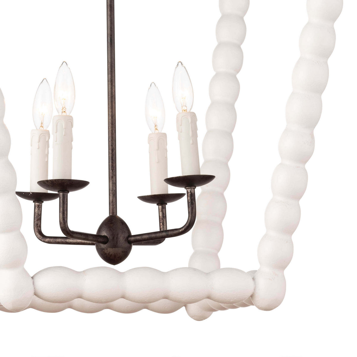 Regina Andrew - 16-1254WT - Four Light Lantern - Perennial - White