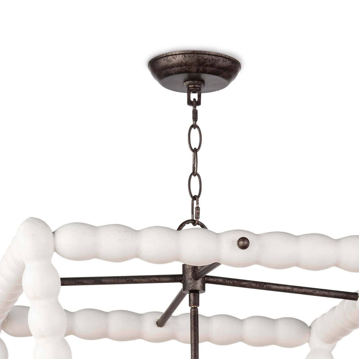 Regina Andrew - 16-1254WT - Four Light Lantern - Perennial - White