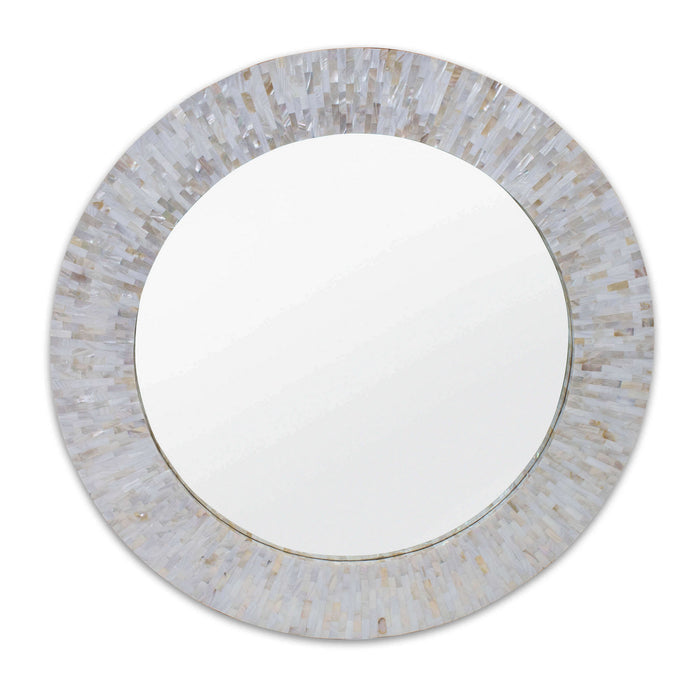 Regina Andrew Mirror from the Chantal collection in Natural finish