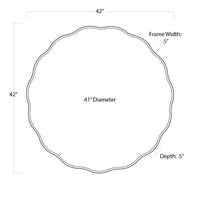 Regina Andrew - 21-1101 - Mirror - Candice - Gold Leaf