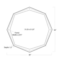 Regina Andrew - 21-1104 - Mirror - Hadley - Gold Leaf