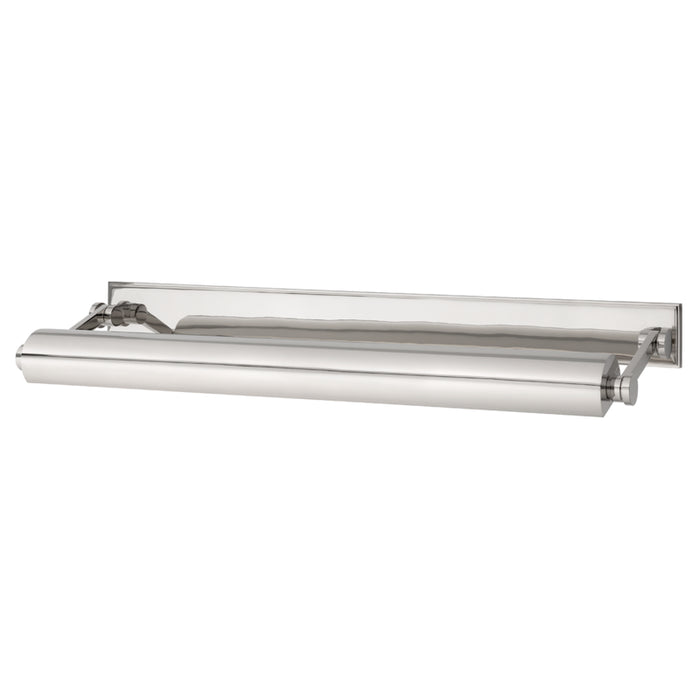 Hudson Valley Four Light Picture Light from the Merrick collection in Polished Nickel finish