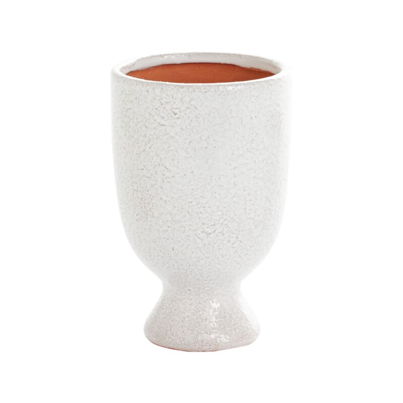Design Shop Lyra Footed Vase 4"x6.25", Set of 2