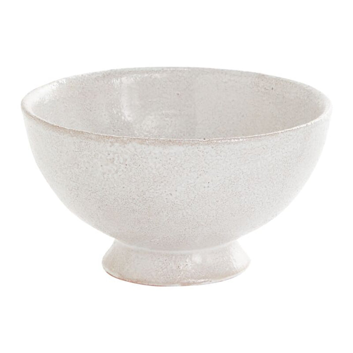 Design Shop White Lyra Collection Compote, 8" X 3.75".