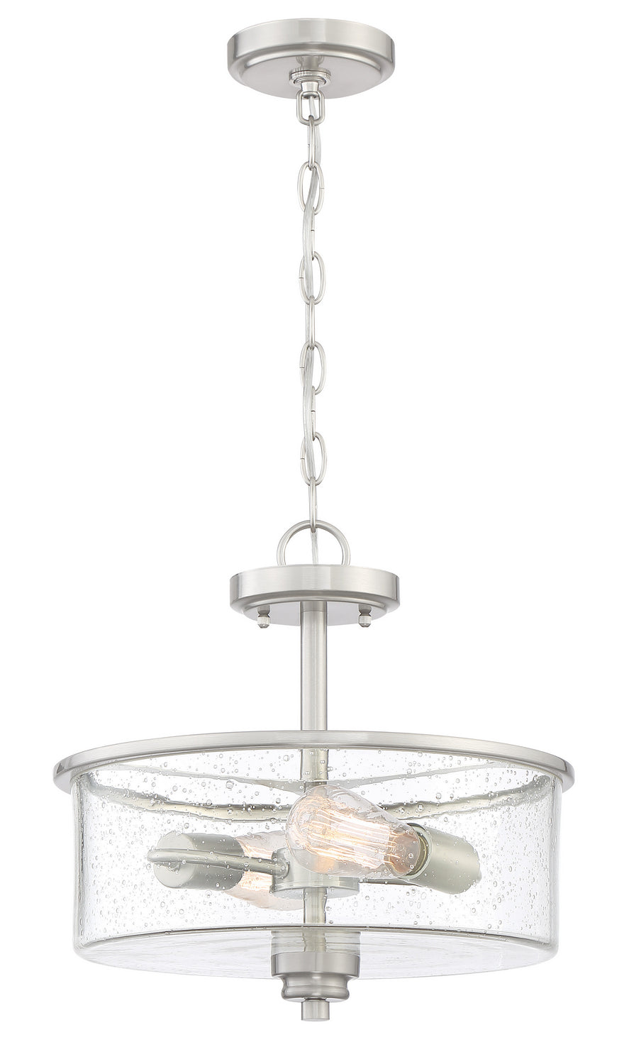 Craftmade - 50552-BNK - Two Light Convertible Semi Flush - Bolden - Brushed Polished Nickel
