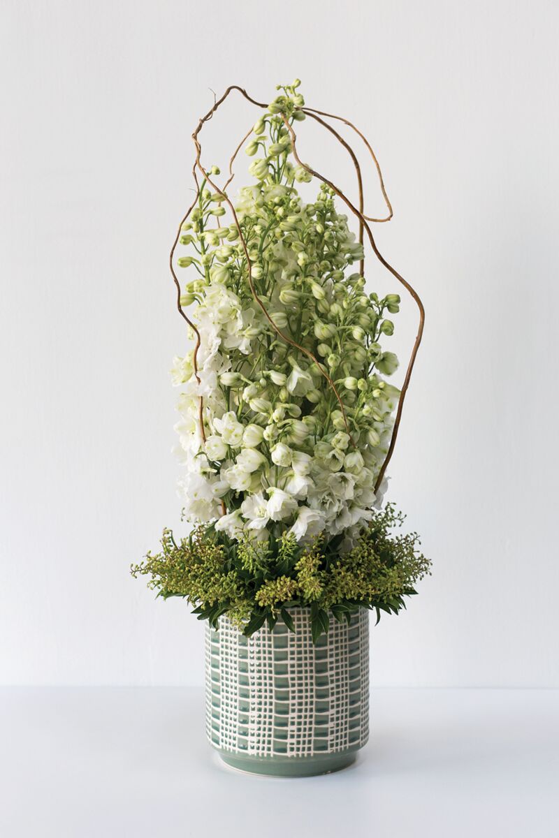 Design Shop Green Zati Pot, 6.5" X 6.75".