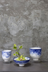 Design Shop Blue Ellory Collection Pot, 6.5" X 6.25"