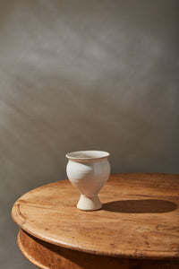 Design Shop White Magnolia Vase, 5.5" X 7", Set of 2.