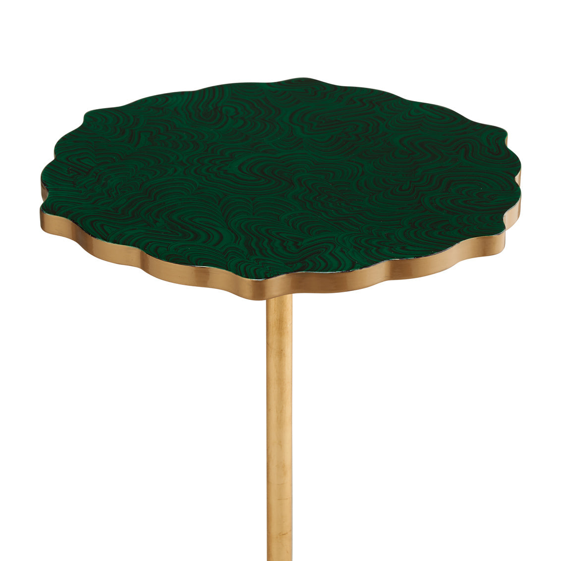Chelsea House Malachite Side Table