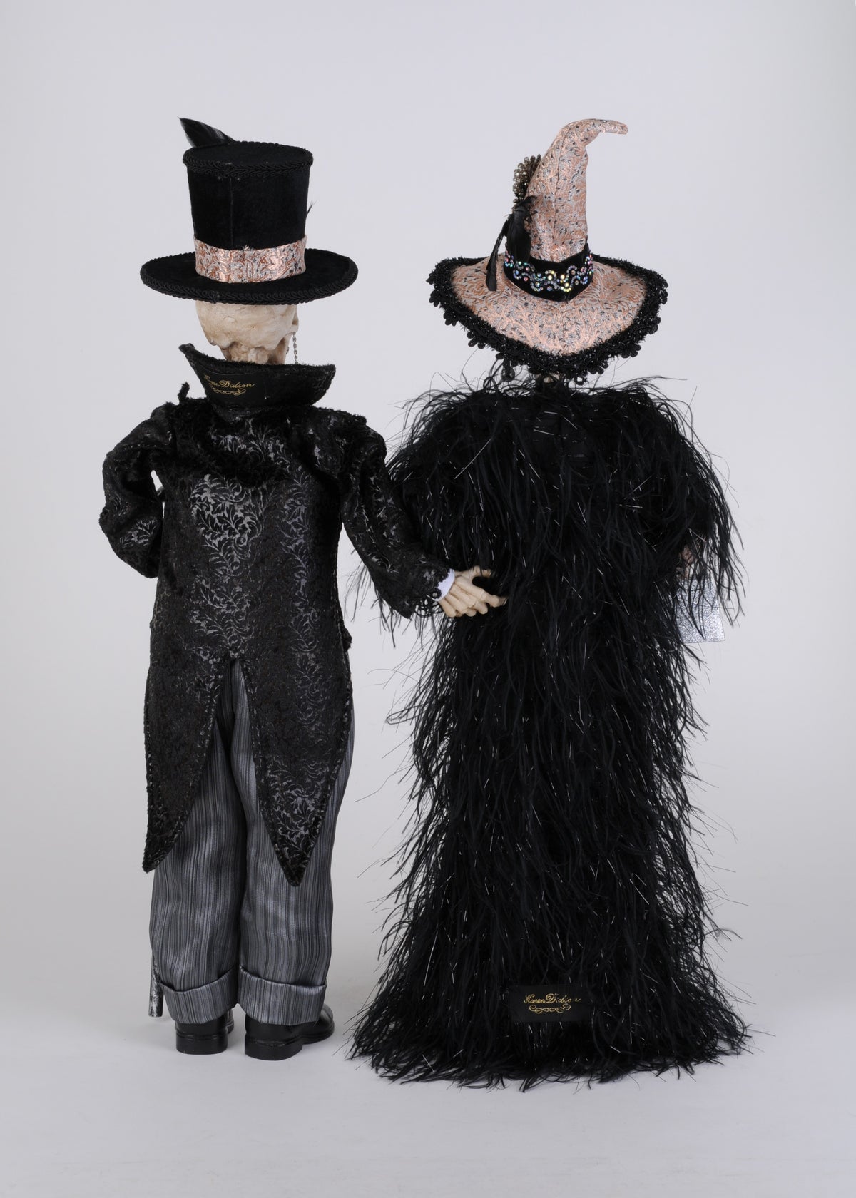 Karen Didion Harry & Lucy Skeleton Pair