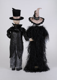 Karen Didion Harry & Lucy Skeleton Pair