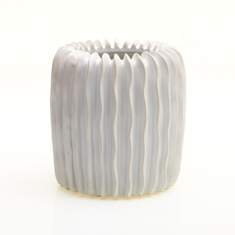 Design Shop White Haven Vase, 5" X 5", Set of 4.