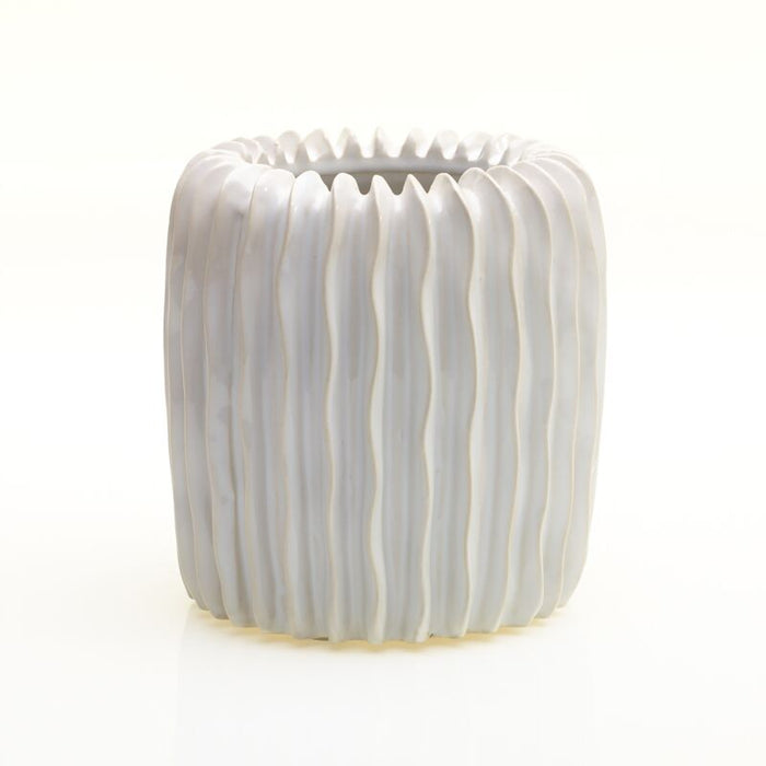Design Shop White Haven Vase, 5" X 5", Set of 4.