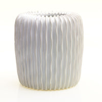Design Shop White Haven Vase, 7" X 7.25", Set of 2.