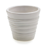 Design Shop White Format Pot, 3" X 2.75", Set of 12.