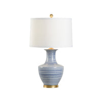 Chelsea House Classic Lamp - Blue/Gold