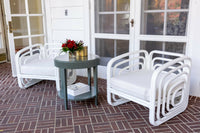 Wildwood Waterfall Tub Chair - White