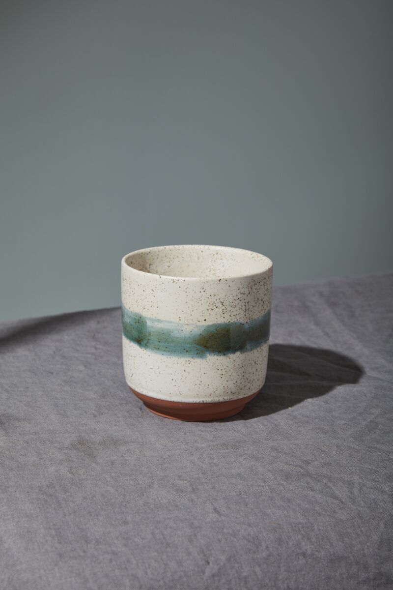 Design Shop Off-White Mateo Pot, 4.25" X 4.5", Set of 3.