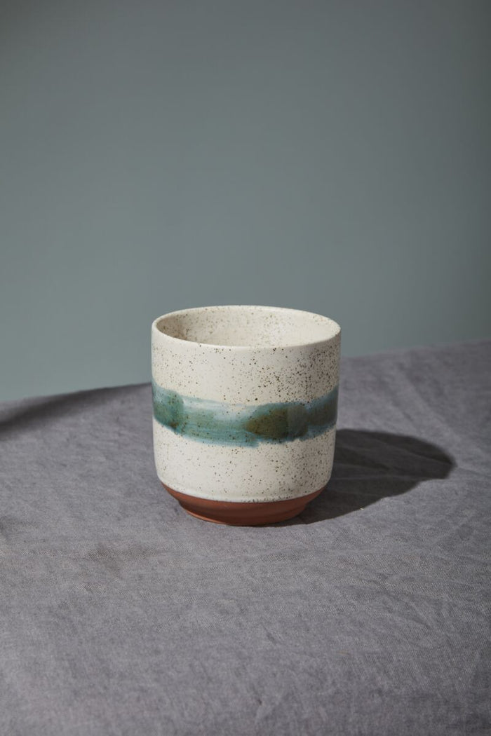 Design Shop Off-White Mateo Pot, 4.25" X 4.5", Set of 3.