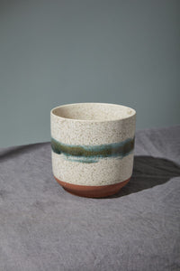 Design Shop Off-White Mateo Pot, 5.25" X 5".