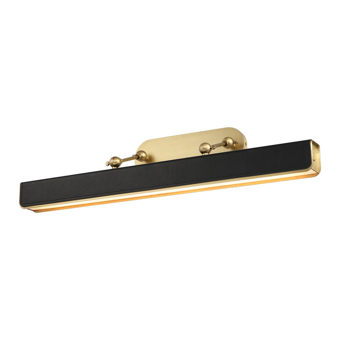 Alora LED Wall Sconce from the Valise Picture collection in Vintage Brass finish
