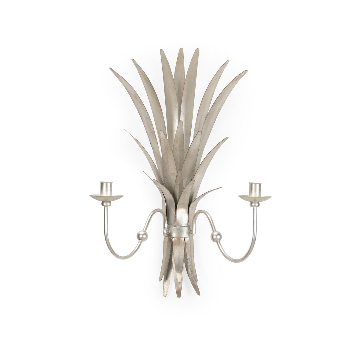 Chelsea House Wheat Sconce - Silver