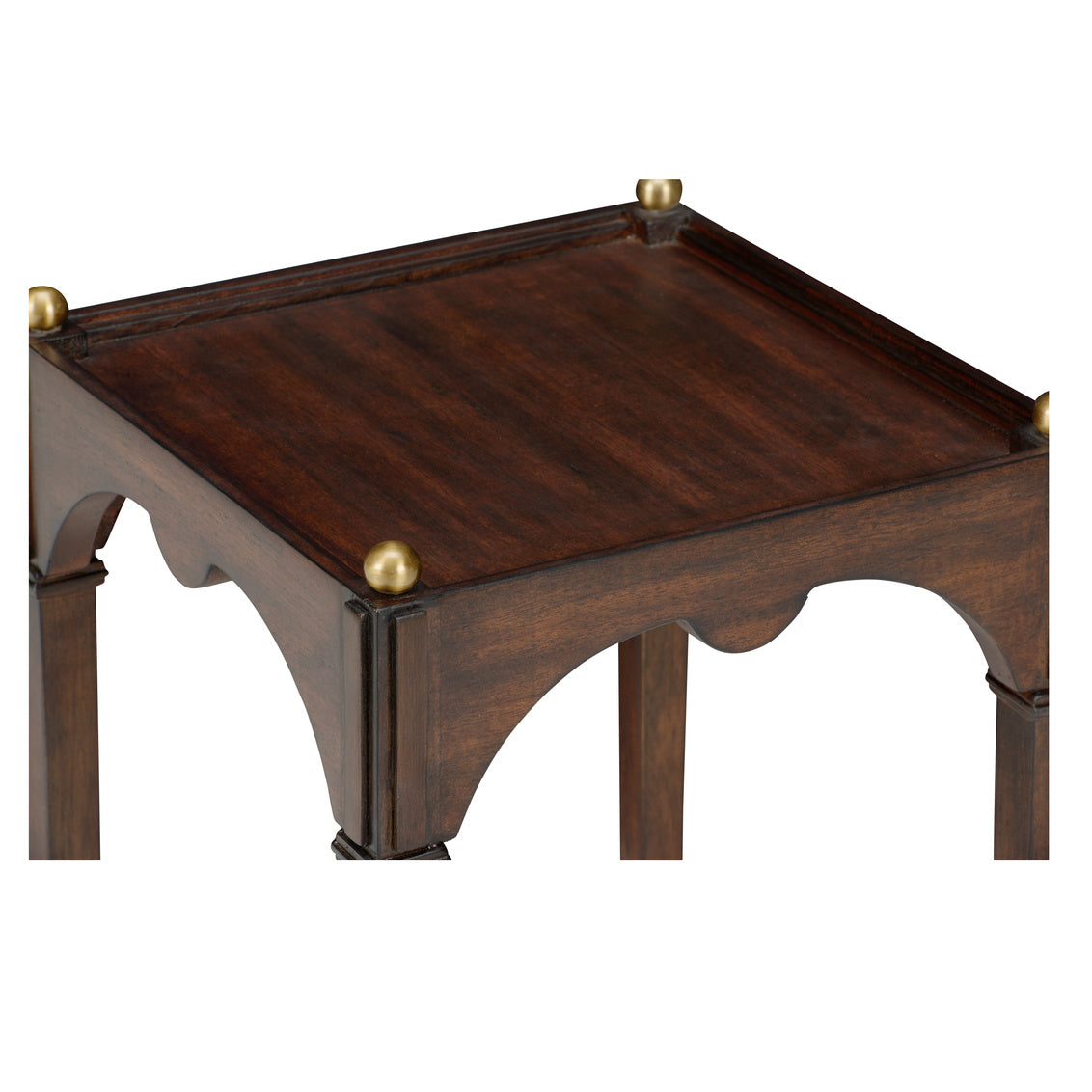 Chelsea House Kent Drinks Table - Mahogany
