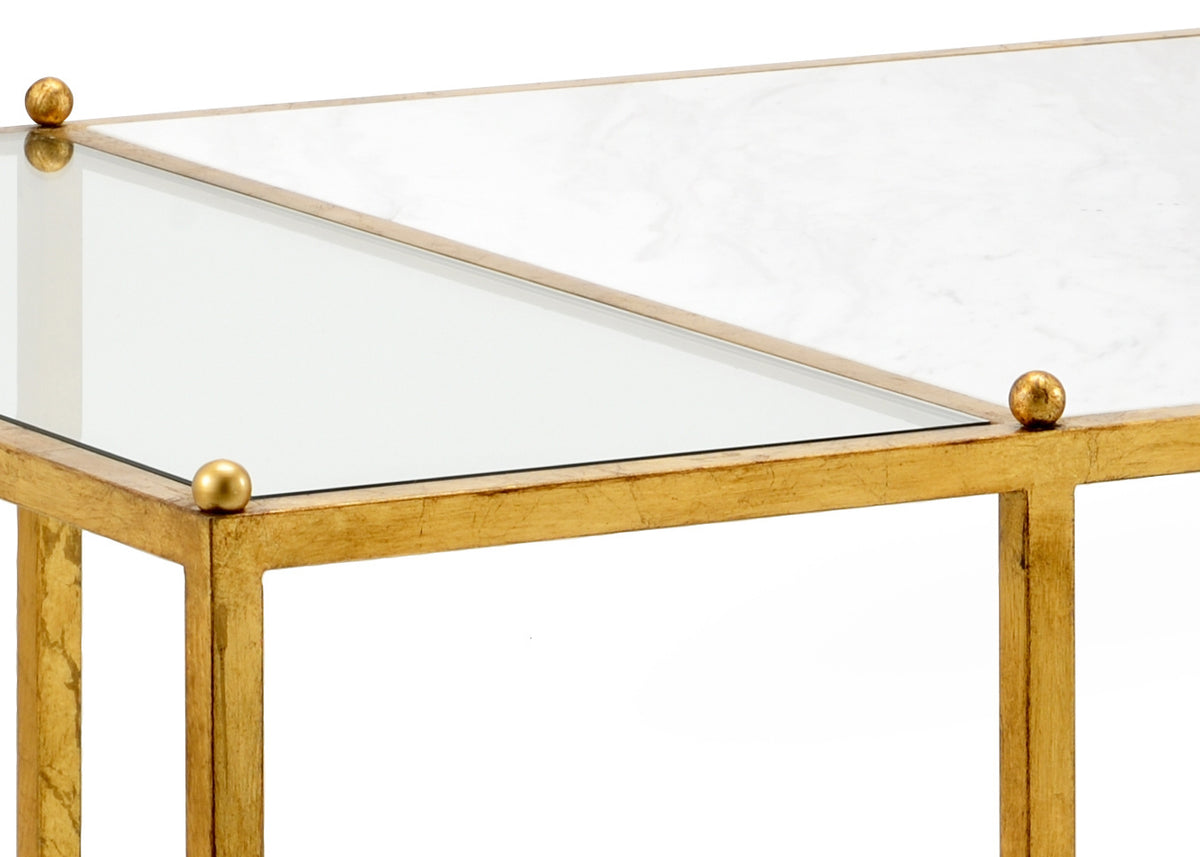 Chelsea House Directoire Stripe Coffee Table