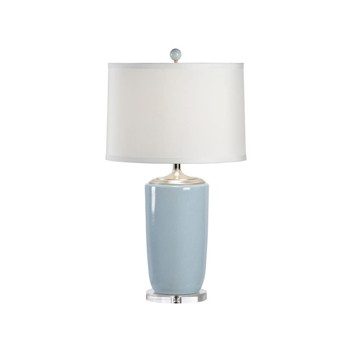 Chelsea House Large Blue Vase Lamp