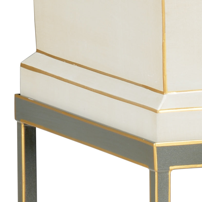 Chelsea House Morrow Tole Planter - Gray