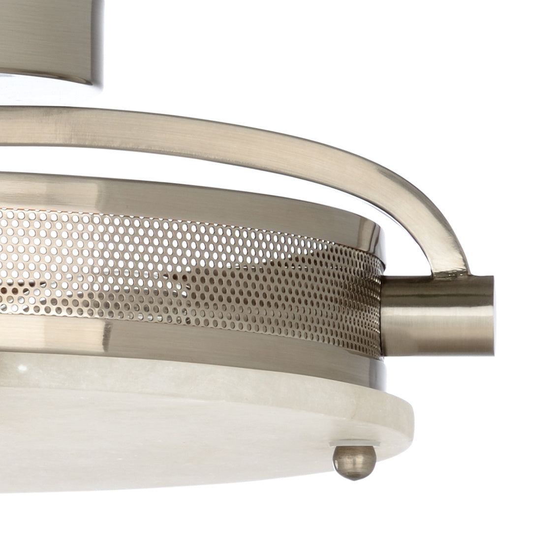 Wildwood Moon Flush Mount - Nickel