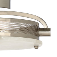Wildwood Moon Flush Mount - Nickel