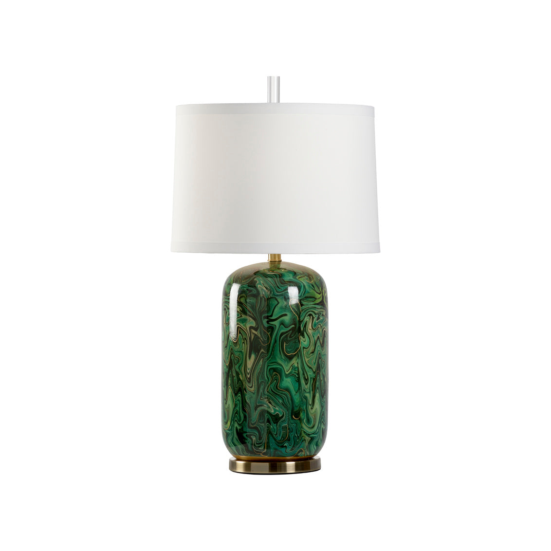 Wildwood Newport Lamp - Emerald