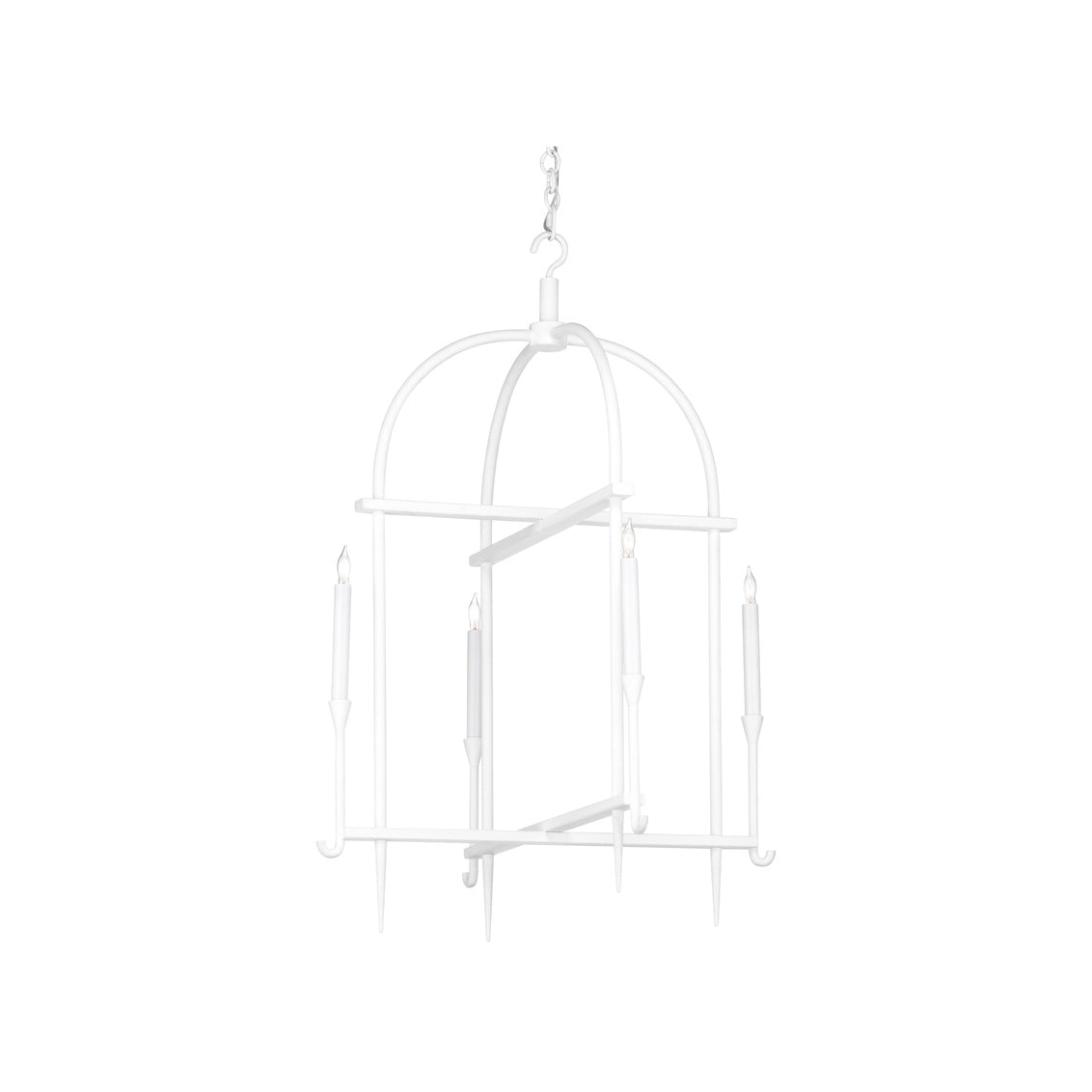 Wildwood Diego Lantern - White