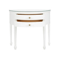 Chelsea House George III Demilune - White