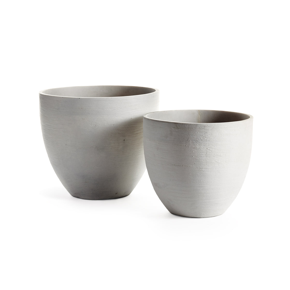 Design Shop Fibrestone Malibu Tapered Pots, Set Of 2