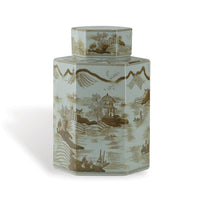 Port 68 Canton Brown Jar Small