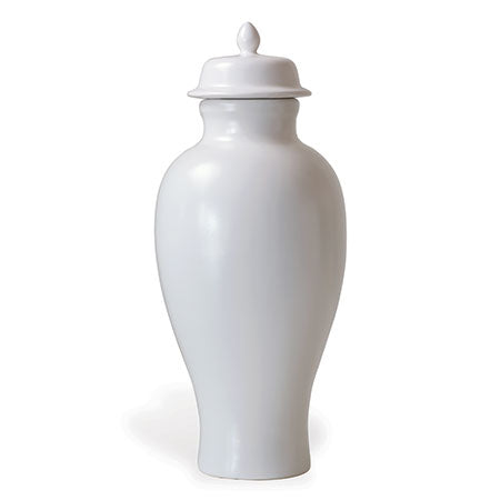 Port 68 Odeon White Tall Jar