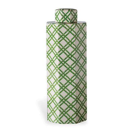Port 68 Bamboo Trellis Large Jar