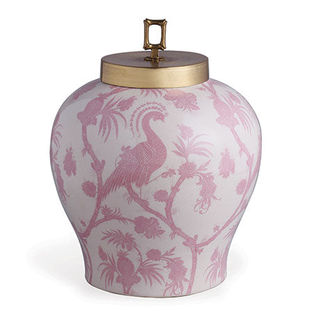 Port 68 Balinese Peacock Pink Jar