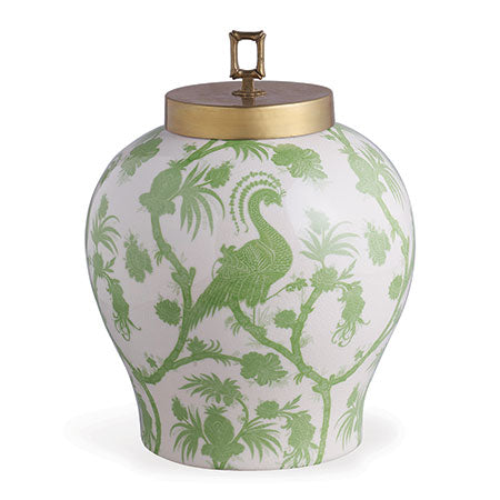 Port 68 Balinese Peacock Green Jar