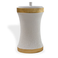 Port 68 Bruner Cream Oval Jar Large