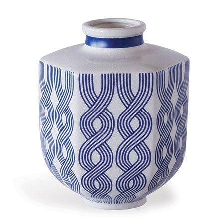 Port 68 Evelyn Blue Small Vase