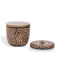 PORT 68 Leopard Round Box