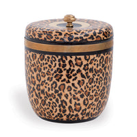 PORT 68 Leopard Round Box