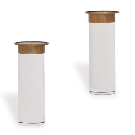 Port 68 Addison Brass Candleholder (Set Of 2)
