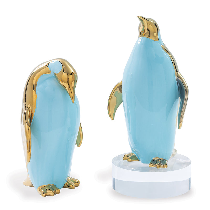 Port 68 Penguin Turquoise Objects (set/2)